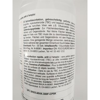 Buzil Flächendesinfektionsmittel Schnelldesinfektion 1x600 ml flasche